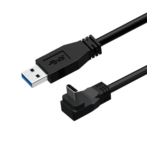 USB 3.2 A to C Right Angle