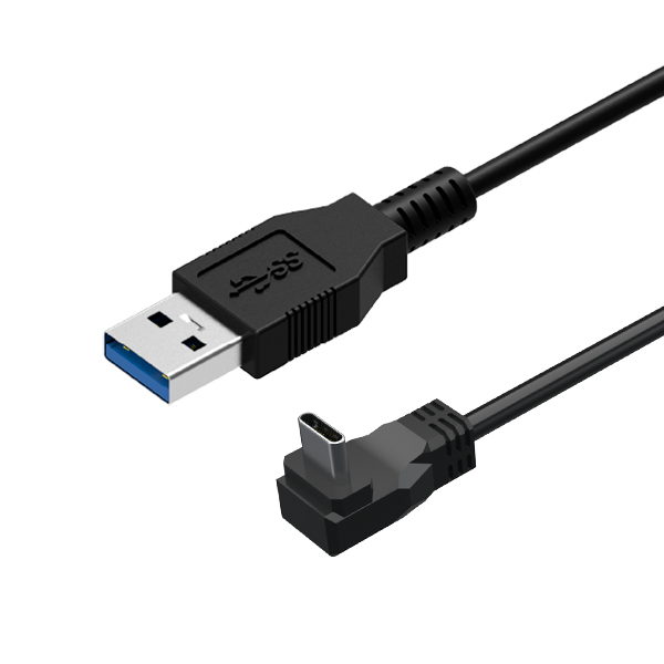 Ultra Slim USB 3.2 A to C Right Angle