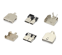 thumbnail interactive-video image 1 of USB Type-B Rewireable Plug Connector – Terminal Block Header With Solder Terminals – Switch Electronics 482039 1 of 4