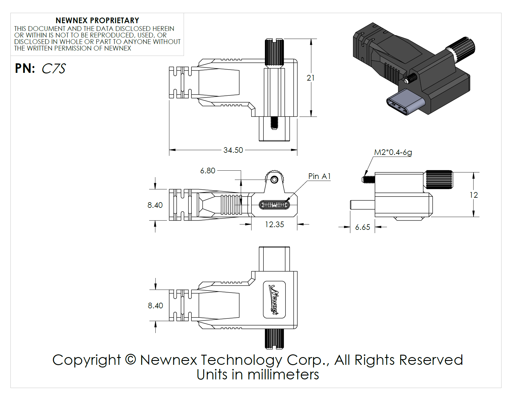 USB C to USB C Cable for USB 3.2, Display and PD | Newnex