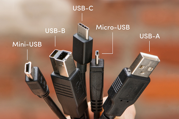 Different Types of Connector grouped in an image